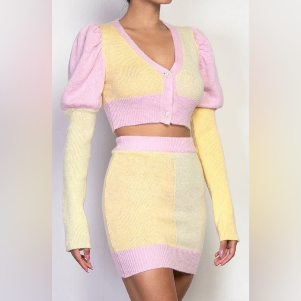 Pink Lemonade sweater set